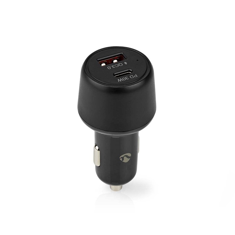Nedis CCPD30W100BK Car Charger | 3.0 A | USB (QC