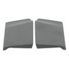 DriveFix Driver and Passenger Side Seat Belt Anchor Cover Slate