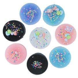 8PCS Cookie Squishies Fidget Toys for Stress Relief, Kawaii Cookies Sensory Toys with Cute Design for Stress and Anxiety Relaxing Adults Fidgets Birthday Gifts Party Favors for Kids