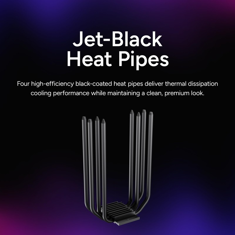 Cooler Master Hyper 212 Black CPU Air Cooler – 120mm