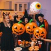4 Pcs Summer Halloween Pool Decorations Funny Inflatable Floats 16"
