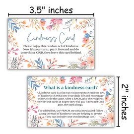 Random Acts of Crochet Kindness Gifts Tags | 50 pk 2 x 3.5” Cards to Give Away Pay it Forward Crochet Patterns Animals Floral RAOCK