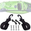 AUXPhome Universal Kayak Paddle Holder, Paddle Board Accessories, Inflatable Boat