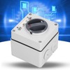 Outdoor Waterproof Switch Socket Dustproof Isolation Rotary OnOff Buttons Indicators