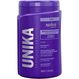 agilise- Unika Hair Neutralizer - Hair Mask Post Chemical - Repair Treatment For Damaged Hair or Color Treated, Keratin Hair Treatment - VEGAN- 33.8oz/1Kg