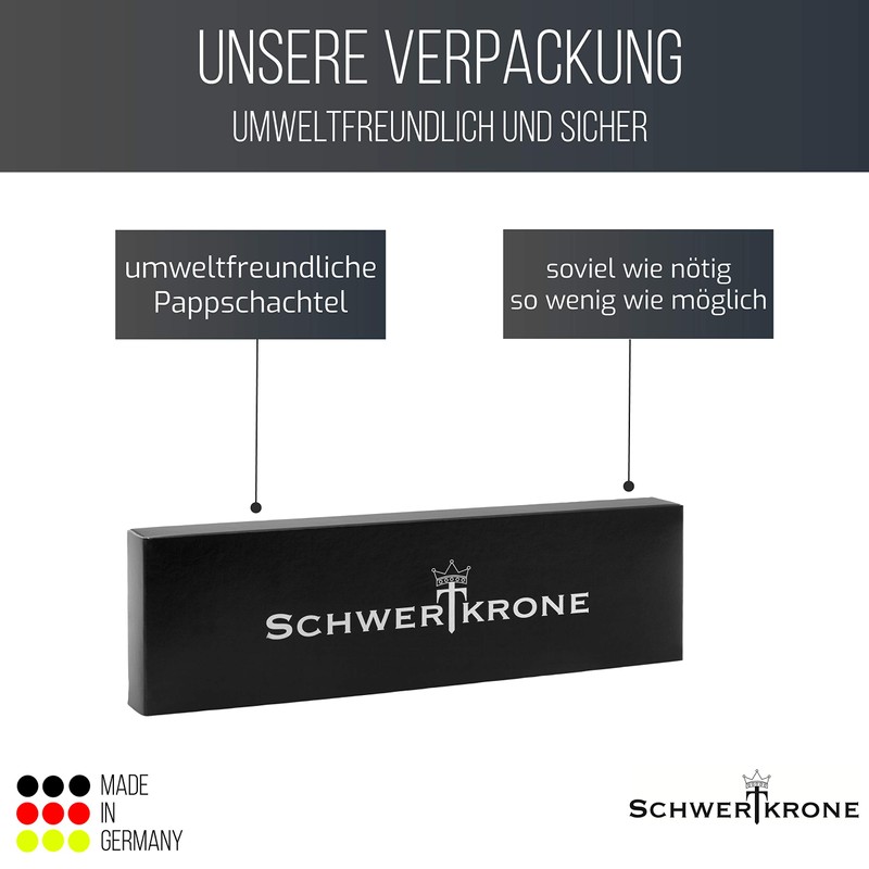 Schwertkrone Crystal Glass Nail File Original from the Czech Republic