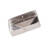 2 x Pyramid Post Caps 121 x 121 mm Stainless