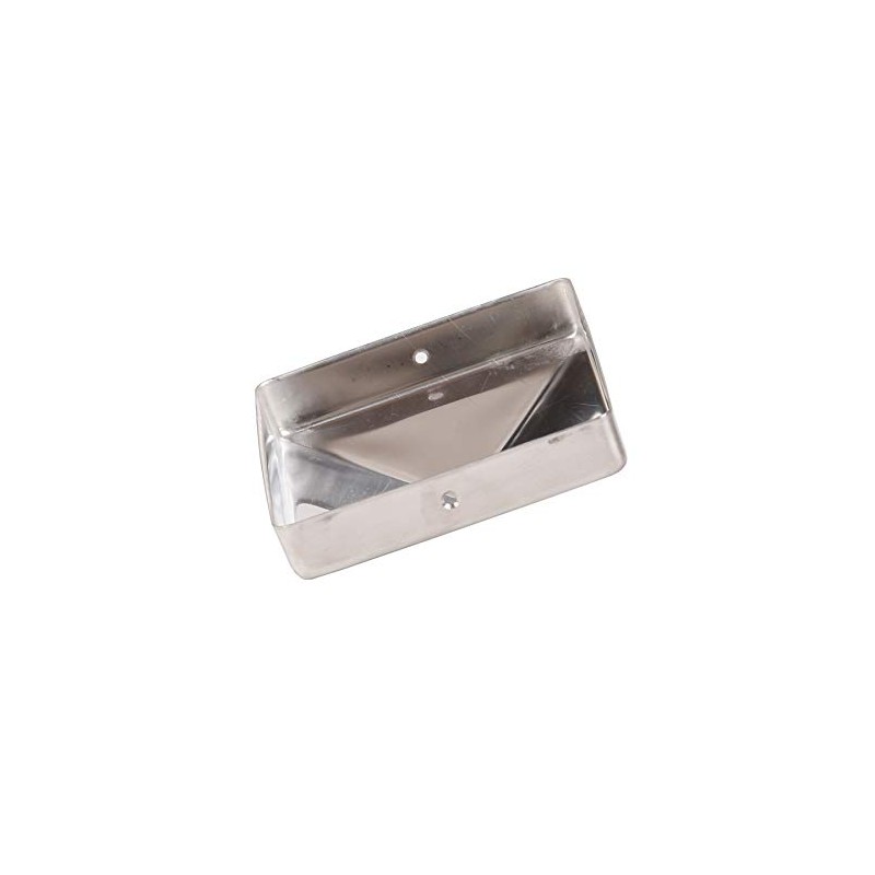 2 x Pyramid Post Caps 121 x 121 mm Stainless