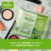 Simple Kind to Skin Bio-degradable Cleansing Wipes face wipes to