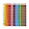 LYRA Groove Slim Wooden Colouring Pencils, 24 Pieces in Assorted