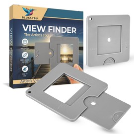 BLUKSYBU ViewFinder & Color Isolation ViewCatcher Sliding Mechanism - Custom Viewfinder & View Finder for Artists | Artist Viewfinder for Painting & Sketching
