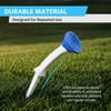 Full Choice Soft Rubber Head Golf Tees 3-1/4'',15 Pack Step