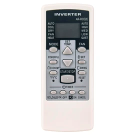 AR-RCE2E Replacement Remote fit for Inverter Fujitsu General AC Air Conditioner AR-RCF1U ARRCE2E AR-RCF1U ARRCF1U ASU12RL2 ASU9RL2