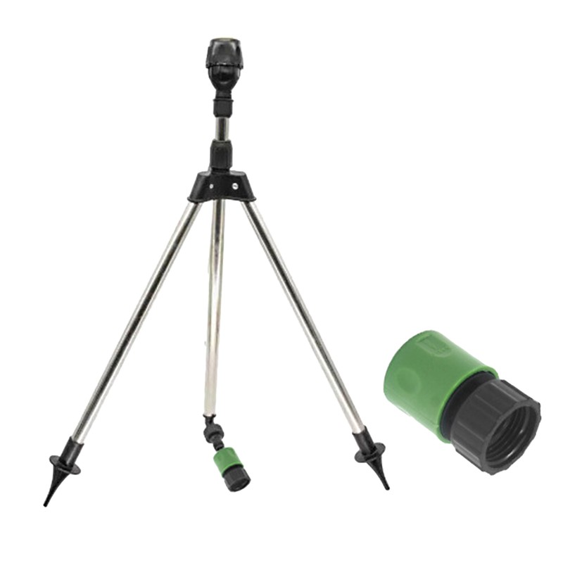 Tripod Sprinklers for Yard Rotating Tripod Sprinkler 360 Degree Large