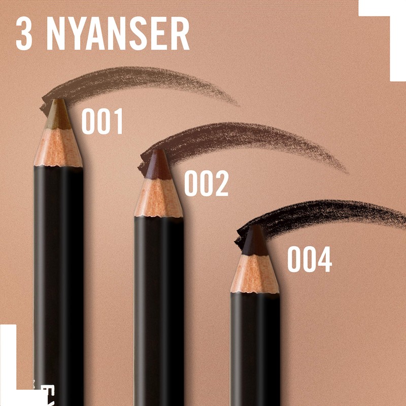 Rimmel Rimmel Professional Eyebrow Pencil, Hazel, 1.4g (Pack of 1)