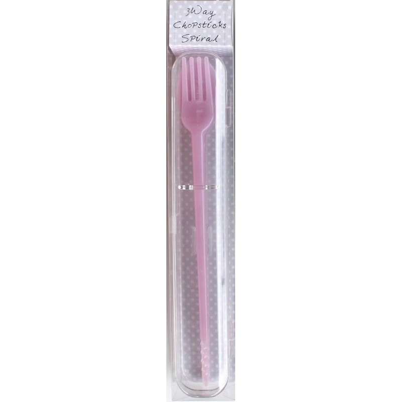 Alta 3-Way Chopsticks, Fork, Spoon Purple Spoon: H180 mm x