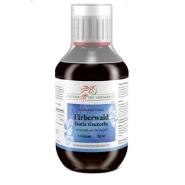 Färberwaid Tincture (Alcohol-Free) 150 ml | Isatis Tinctoria Drops (1:4 Extract) | Top Premium Quality from Austria | Vegan Dietary Supplement without Additives | Waid, Waidkraut
