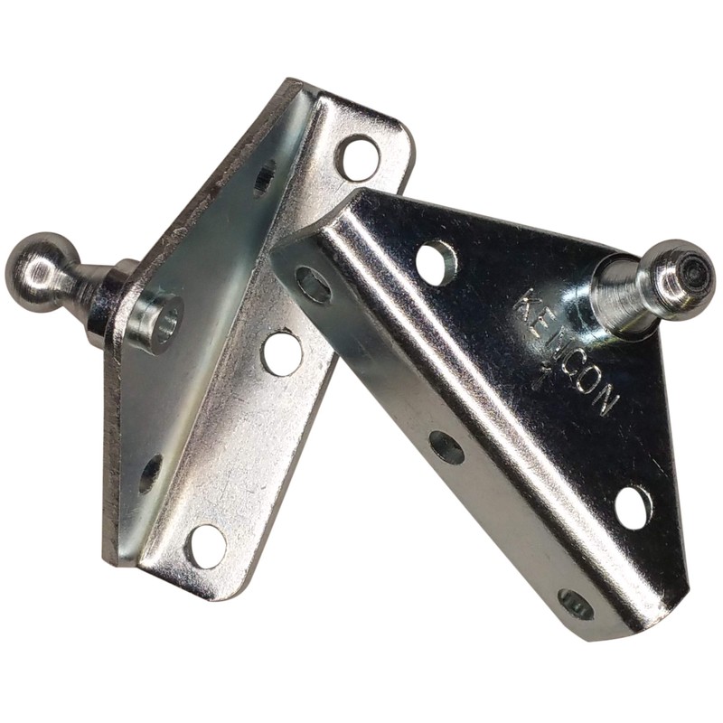 10MM Ball Stud Bracket for Gas Spring/Prop/Strut (2 Pack)