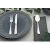 Grunwerg Bead 18/0 Stainless Steel Coffee Spoons, Set of 12