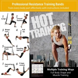 Entrenador de Suspensión Savefree para Fitness y Entrenamiento Completo de Peso Corporal                                                              