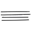 ATUOTPO 4 Pcs Lower Door Window Reveal Molding Weatherstrip For