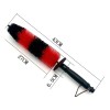 Cepillo Limpiador Rines Motor Cerdas Suaves Largo Flexible