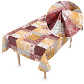 Oilcloth Tablecloth Sold by the Metre Oilcloth Washable Tablecloth PVC Free 100 x 137 cm Cut Edge Chloe