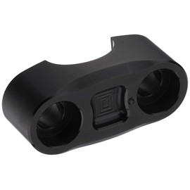 Kitaco 561-9000150 Handle Upper Holder (Black) Monkey 125 / Grom / Ducks 125 / CT125 Hunter Cub / GB350 (S) / CL250 / PCX125 / PCX150 etc. Set of 2