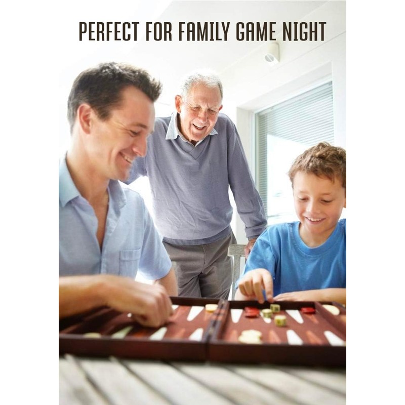 Get The Games Out Top Backgammon Set - Classic Board