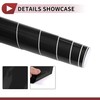 X AUTOHAUX Black Protective Car Wrap Film 0.33ft x 59.84inch