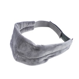 OHPHCALL Vapor Eye Mask Sleep Eye Cover Grey Soft Silk Night Sleeping Eyeshade for Relaxation