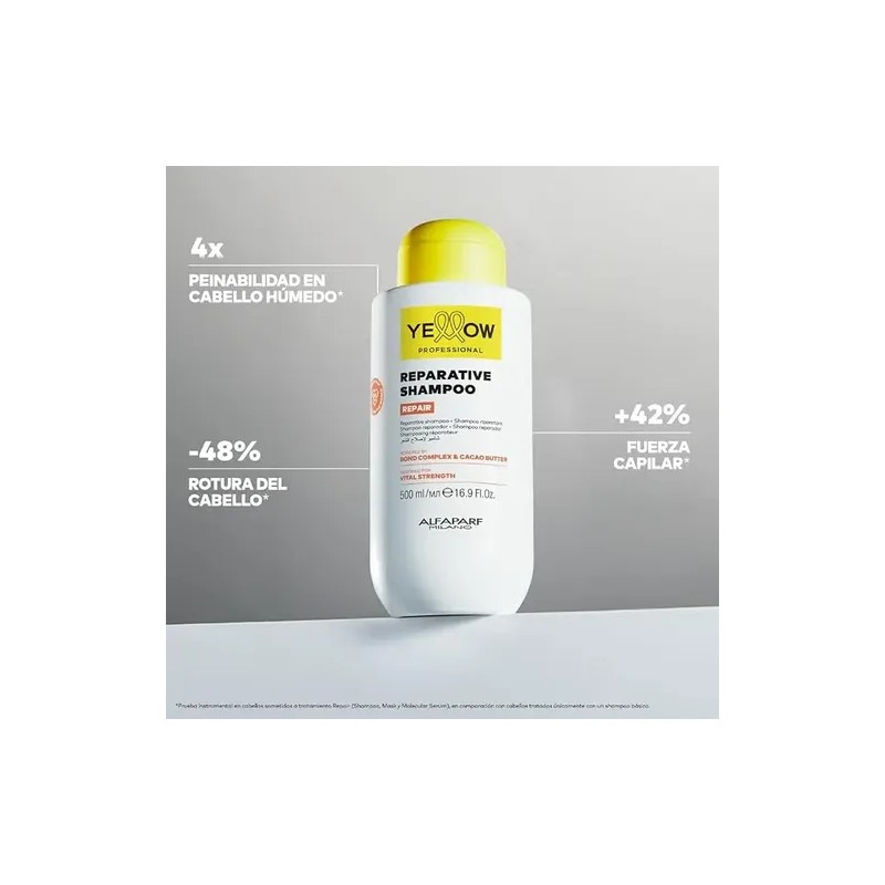 Kit Yellow Repair Shampoo Mascarilla 500ml Cu