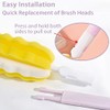 4PCS Baby Bottle Brush Set - Milk Bottle & Nipple