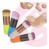 Brocha Base Maquillaje Aplicador Polvo Traslucido Corrector Tono azar
