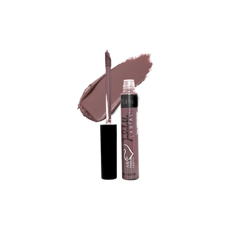 Labial Indeleble Mate Mia Terra Color Cocoa