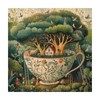 Beautiful Tea Cup Tree Puzzles for Adults 1000 Pieces, Magic