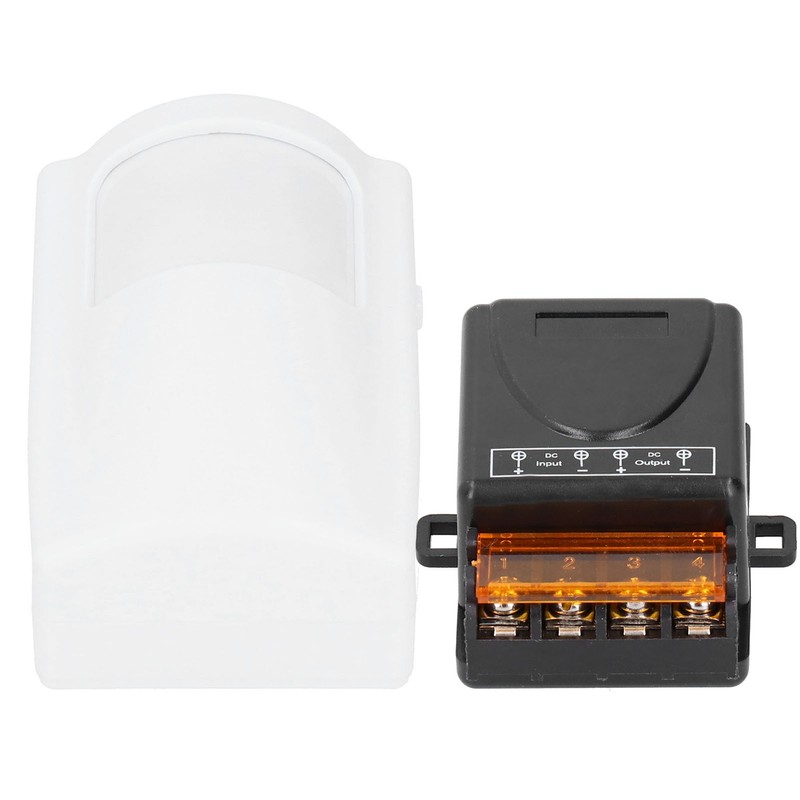 Wireless Sensing Switch Infrared Body Motion Sensor Detector with Delay