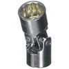 SK Hand Tool 40565 12 Point 15mm Drive Flex Socket,