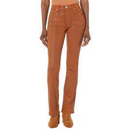 HUDSON Jeans Women's Barbara High Rise Baby Boot Jean, CTD Caramel café, 28