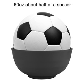 Homienly Wheat Straw Bowl Set, 60 OZ Unbreakable Lightweight Salad Bowls Set of 8, Bowls for Serving, Soup, Cereal, Dinner, Ramen, Microwave and Dishwasher Big Bowl for Kitchen, Camping(Grey, 60 OZ)