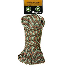 Koch Industries 550 Paracord 5/32 Inches by 100 Feet, Camouflage, Hank