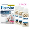 3PACK Florastor 250mg Daily Probiotic Dietary Supplement 10X Larger Cells