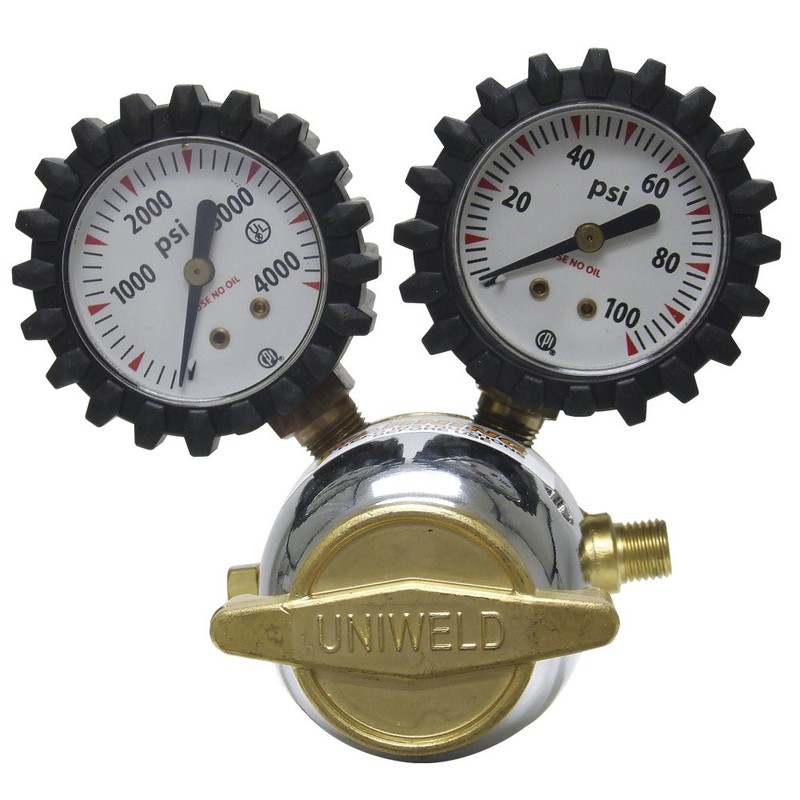 Uniweld RO Patriot Series Oxygen Regulator with "A" Outlet Connection