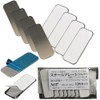[MTI] Steel Plate (Magnetic Adsorption) Silver, Small, Rectangle, 1.4 x
