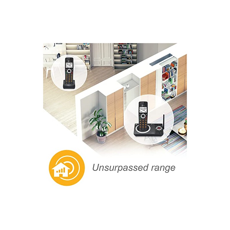 AT&T CL82219 DECT 6.0 2-Handset Cordless Phone for Home with