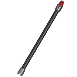 Cleptorize Replacement Extension Wand for Dyson V7 V8 V10 V11 V15 Stick Vacuum Cleaner, Quick Release Tube Attachment, 28.5 in (black)