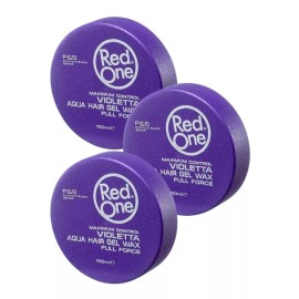 Red One 3pack Red One Full Force Aqua Hair Wax Morada 150ml