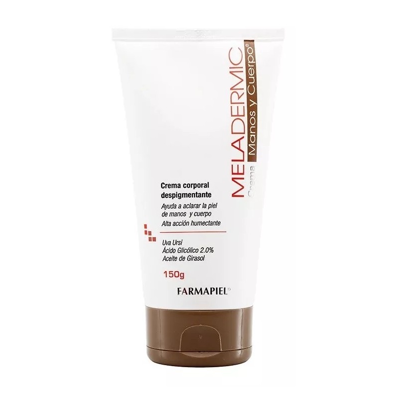 Farmapiel Crema Despigmentante Para Manos Y Cuerpo Meladermic 150 G