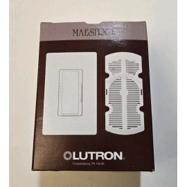 Lutron Maestro 7 Speed Fan Control MA-FQ4FM-AL 120V 4 A  Almond Mult-Location