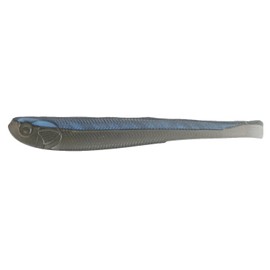 Nishine Lure Works Dropshot Minnow G3 (DROPSHOT MINNOW Generation3) 2.5 Inch #7 Smoke & Blue Pearl
